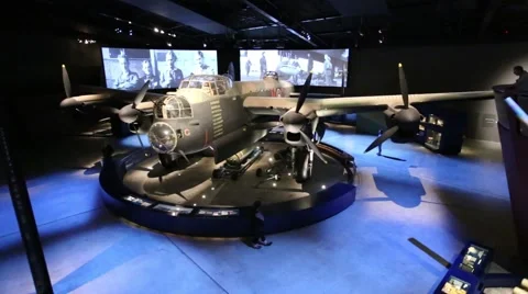 Australian War Memorial interior Stock Footage 57463266