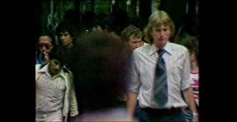 Australians Walking on the Streets 1979 Stock Footage 317974408