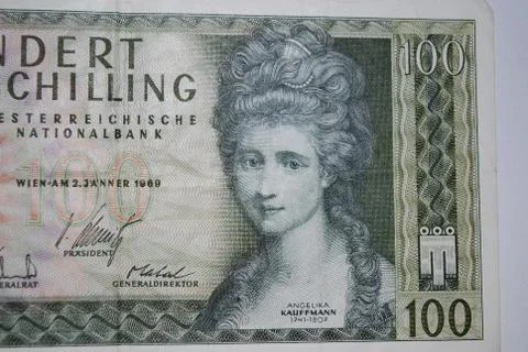 Austria 1960 - 100 Schiling Stock Photos