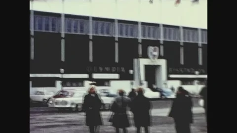 Austria 1964, Olympic stadium Stock Footage 161119490