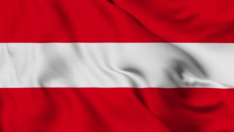 Austria 4K waving flag in loop Stock Footage 139565455