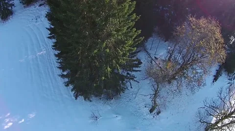 Austria Alps aerial view Stock Footage 43104801