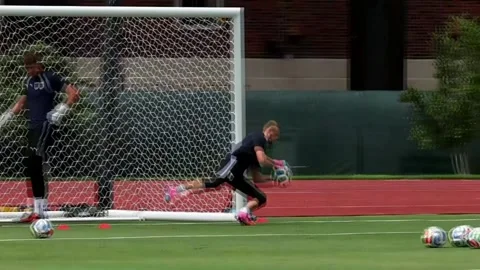 Austria completed their preparation in Dallas for the match against Argentina, D Video stock 337630613