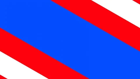 Austria Flag Colors. 2D Animated transition in diagonal direction on both sides. Video stock 219566252