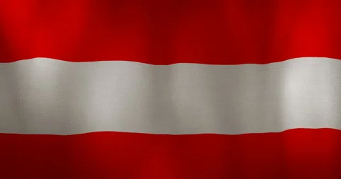 Austria flag fabric texture waving in the wind Stock Footage 95212483