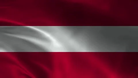 Austria Flag Stock Footage 336903235