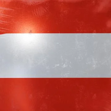 Austria flag icon Stock Illustration