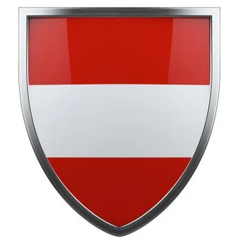 Austria flag Stock Illustration