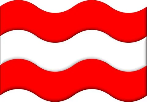 Austria flag Stock Illustration