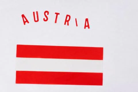 Austria flag Stock Photos