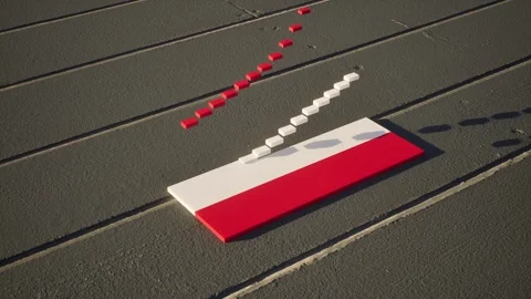 Austria Flag - Slow Motion Stock Footage 318701748