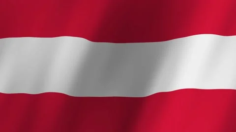 Austria flag waving animation 库存影片 220072749