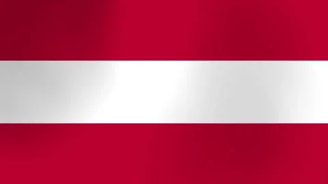 Austria Flag Wind Waving Stock Footage 336077400