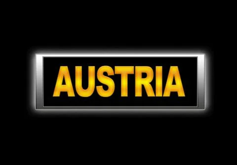 Austria. Stock Illustration