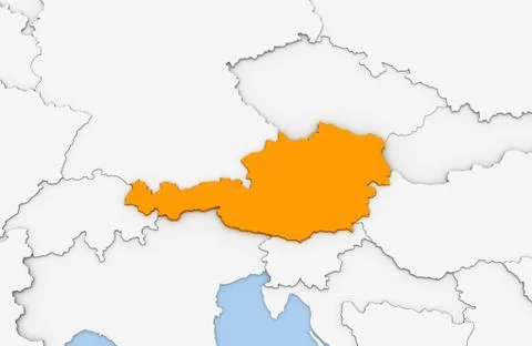 Austria Stock Illustration