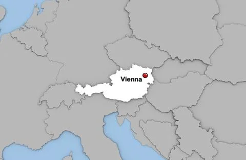 Austria Stock Illustration