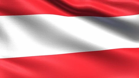 Austria Looping Flag 4K Stock Footage 107734240