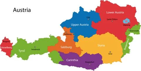 Austria ma Stock Illustration