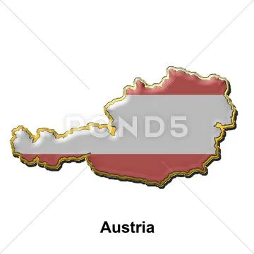 Austria Metal Pin Badge