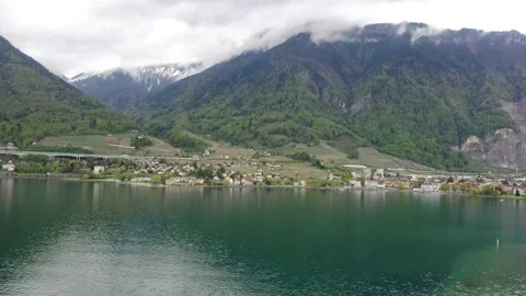 Austria - Mountains, Water, Lake Stock Footage