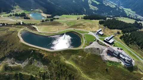 Austria Saalbach 06 Video stock 227123735