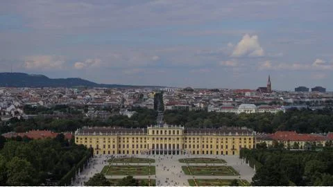Austria schönbrunn Foto stock