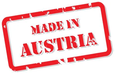 Austria stamp Stock Illustration