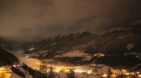 Austria Sunrise Time Lapse Stock Footage 11115754