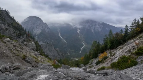 Austria Timelapse Mountain Landscape Stock Footage 153293468