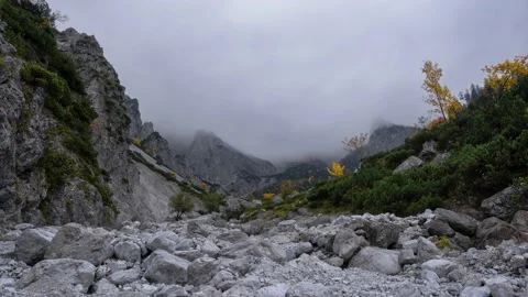 Austria Timelapse Mountain Landscape Stock Footage 153293483