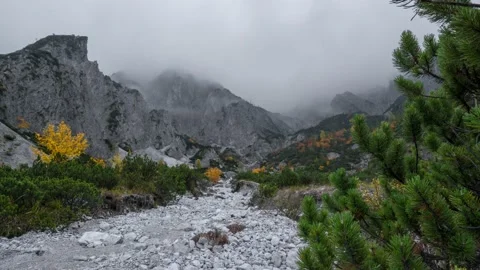Austria Timelapse Mountain Landscape Stock Footage 153293488