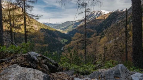 Austria Timelapse Mountain Landscape Stock Footage 153293551