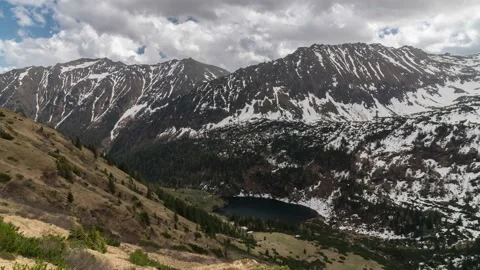 Austria Timelapse Mountain Landscape Stock Footage 153294238