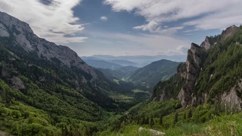 Austria Timelapse Mountain Landscape Stock Footage 153294398