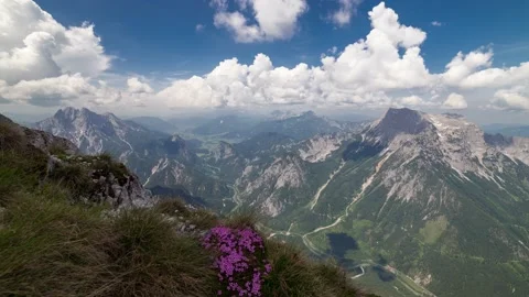 Austria Timelapse Mountain Landscape Stock Footage 153294684