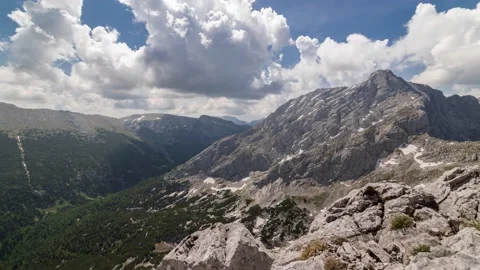 Austria Timelapse Mountain Landscape Stock Footage 153294685