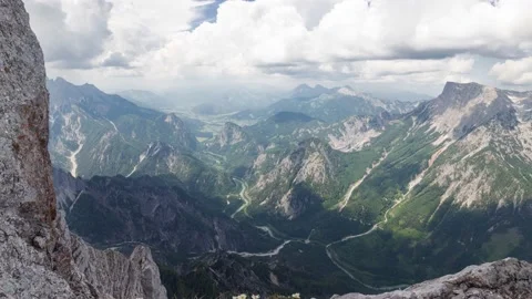 Austria Timelapse Mountain Landscape Stock Footage 153294704