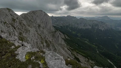 Austria Timelapse Mountain Landscape Stock Footage 153295622