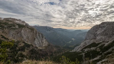 Austria Timelapse Mountain Landscape Stock Footage 153295826