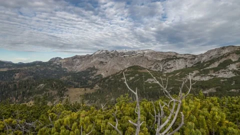 Austria Timelapse Mountain Landscape Stock Footage 153295861