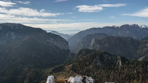 Austria Timelapse Mountain Landscape Stock Footage 153295945
