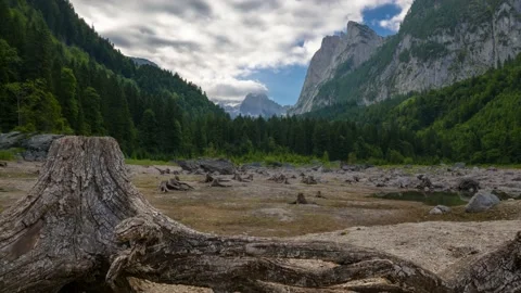 Austria Timelapse Mountain Valley Stock Footage 153292551