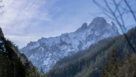 Austria Timelapse Mountain View Stock Footage 153291324