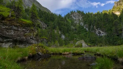 Austria Timelapse Mountain View Stock Footage 153293121