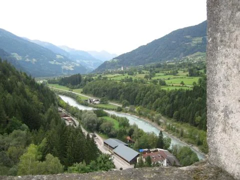 Austria valley Stock Photos