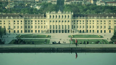 Austria Vienna Schoenbrunn Palace Stockbeeldmateriaal 39295553