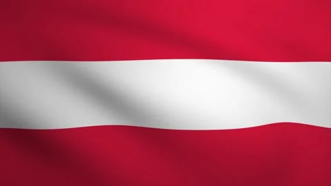 Austria Waving Flag Background Animation. Looping seamless 3D animation. Mo.. Stock Footage 230373776
