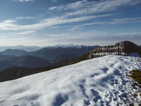 Austria - Winter in Alps Stock Photos