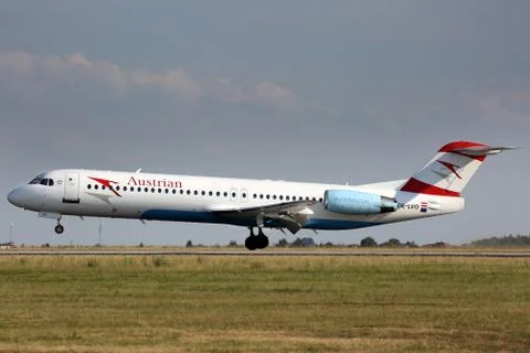 Austrian Airlines 스톡 사진
