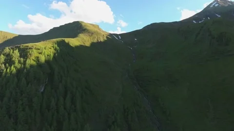 Austrian Alps - Aerial view Video stock 65259675